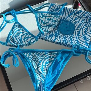 *Authentic* Fendi FF-vertigo Bikini Set